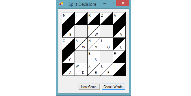 Split Decisions Windows Desktop Game