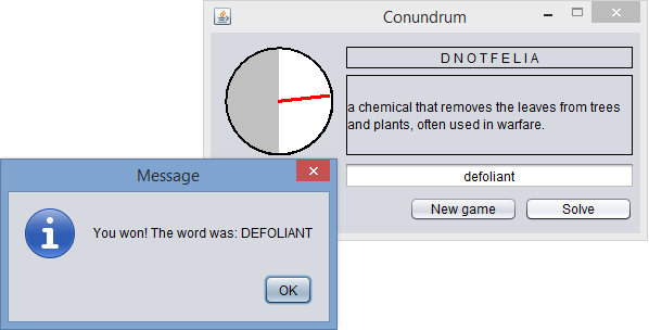 Conundrum Windows Desktop Game