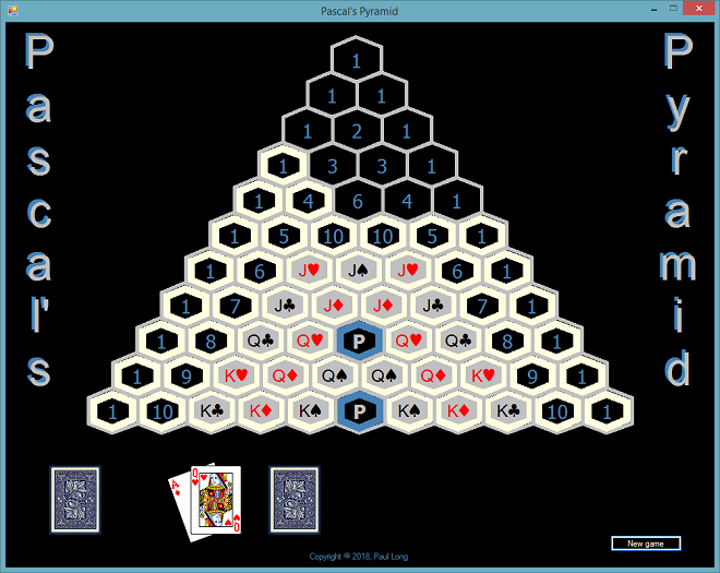 Pascal's Pyramid Windows Desktop Game