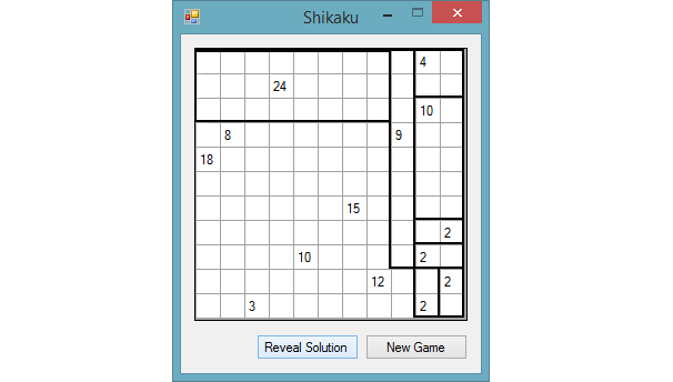 Shikaku Windows Desktop Game