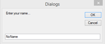VB.Net - InputBox