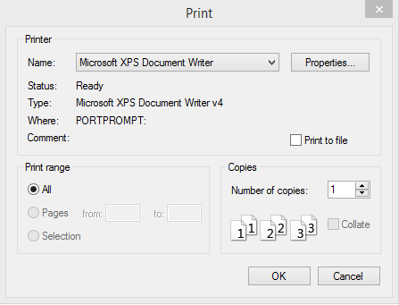 VB.Net - PrintDialog