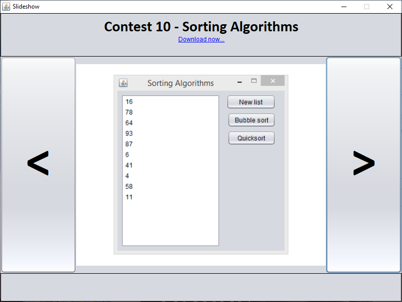 Java - Sorting Algorithms