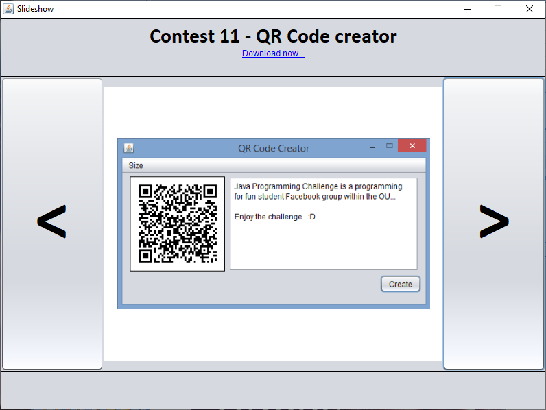 Java - QR Code Creator