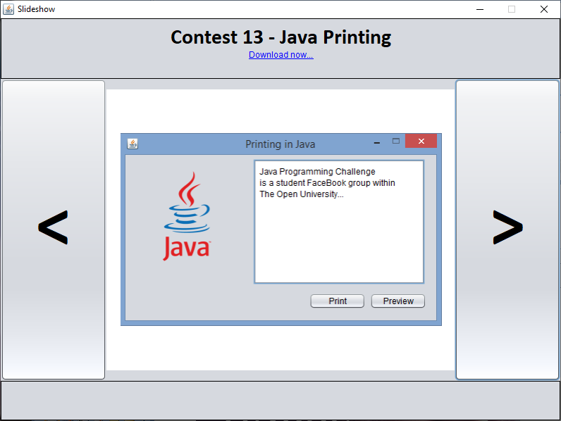 Java - Java Printing