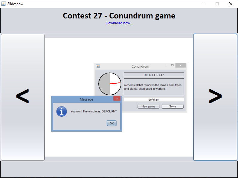 Java - Conundrum Game