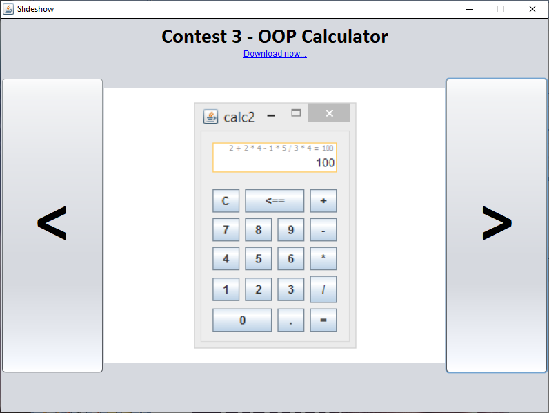 Java - OOP Calculator