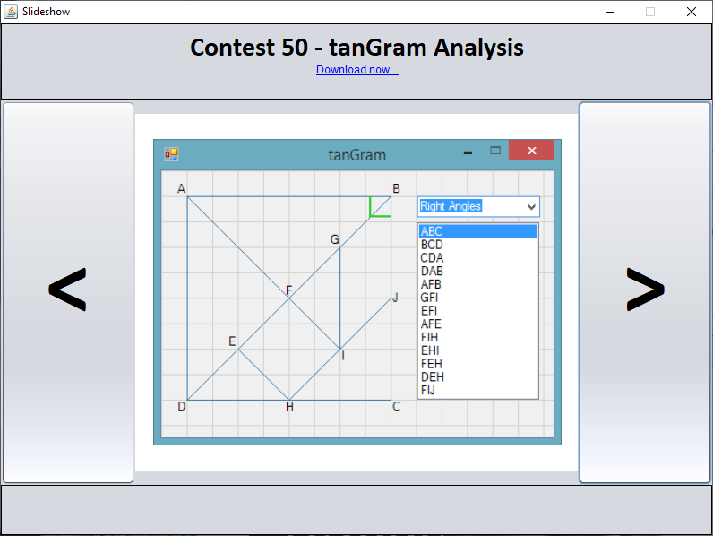 Java - TanGram Analysis