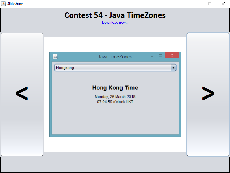 Java - Java TimeZones