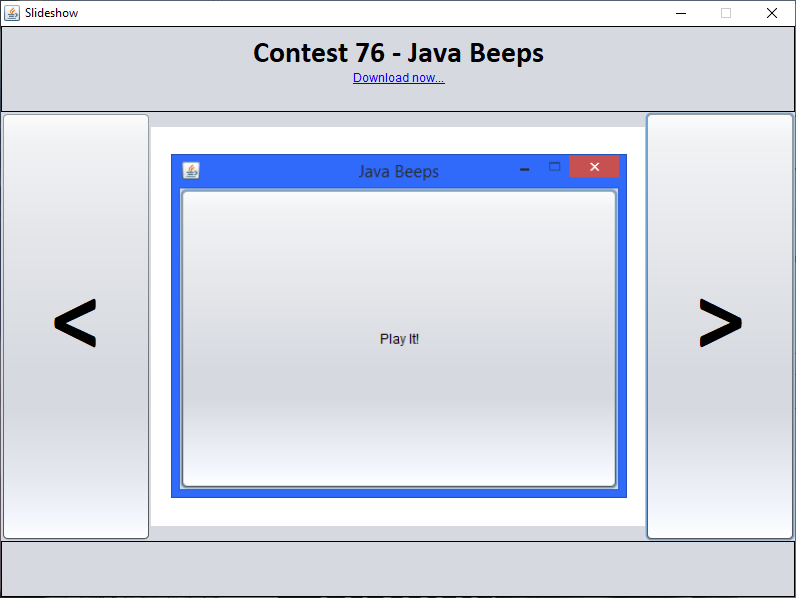 Java - Java Beeps