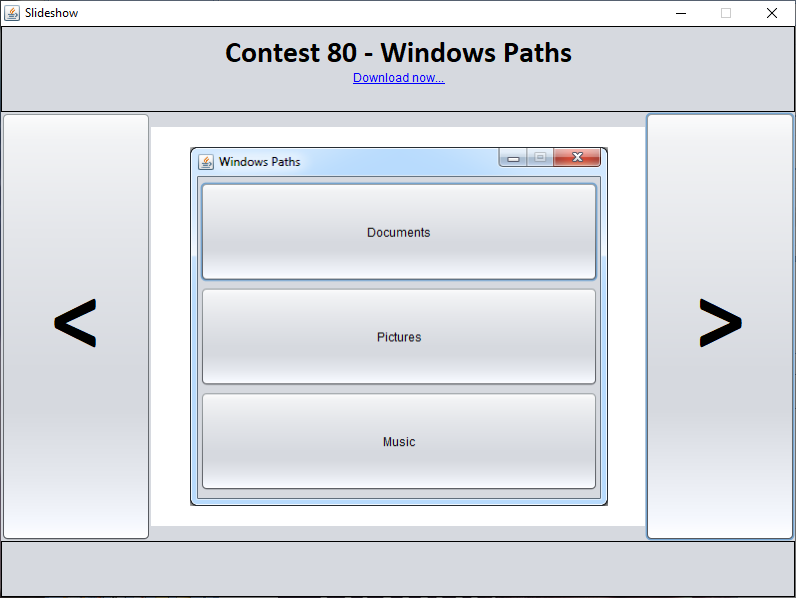 Java - Windows Paths