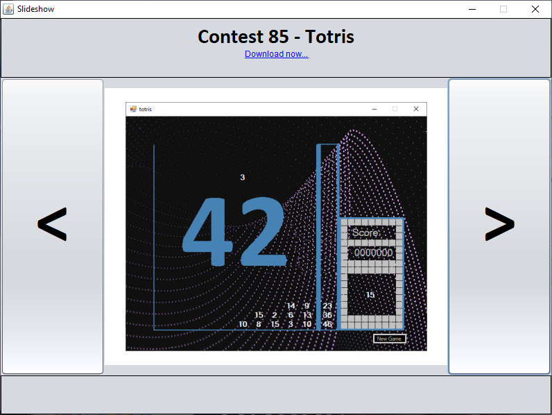 Java - Totris