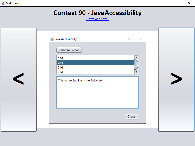 Java - JavaAccessibility