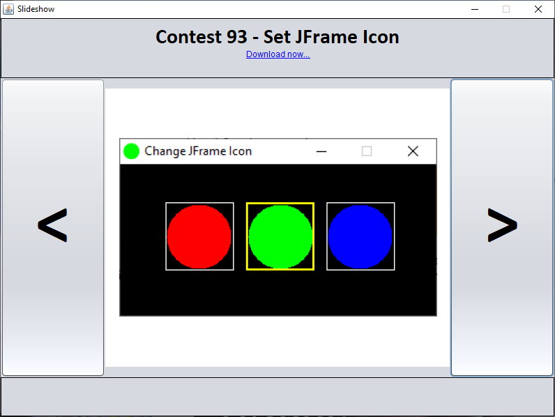 Java - Set JFrame Icon