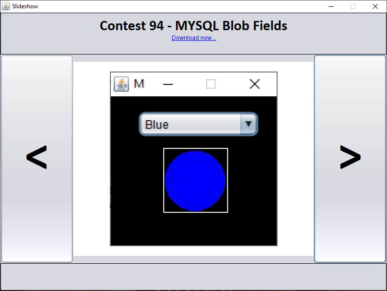 Java - MySQL Blob Fields