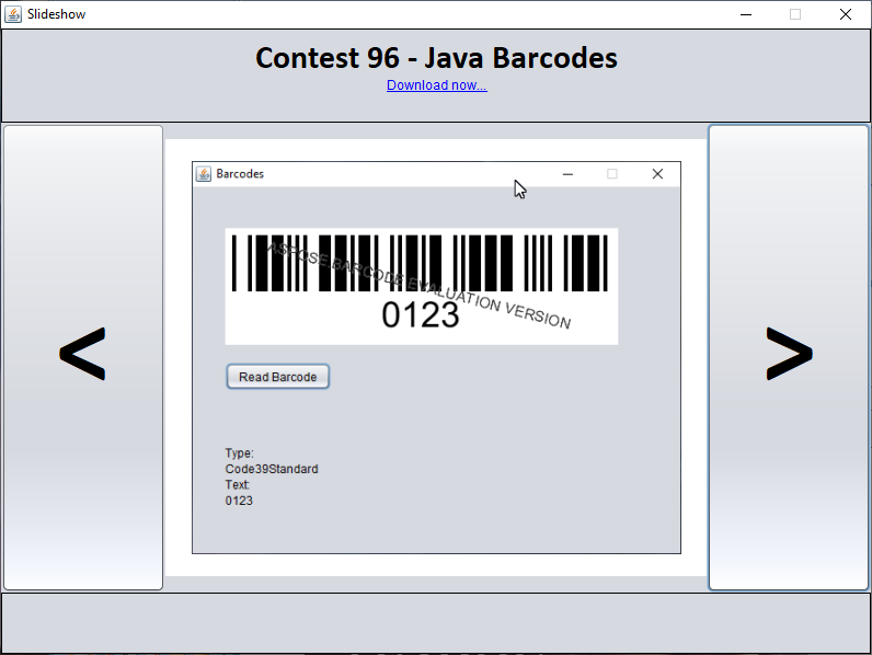 Java - Java Barcodes