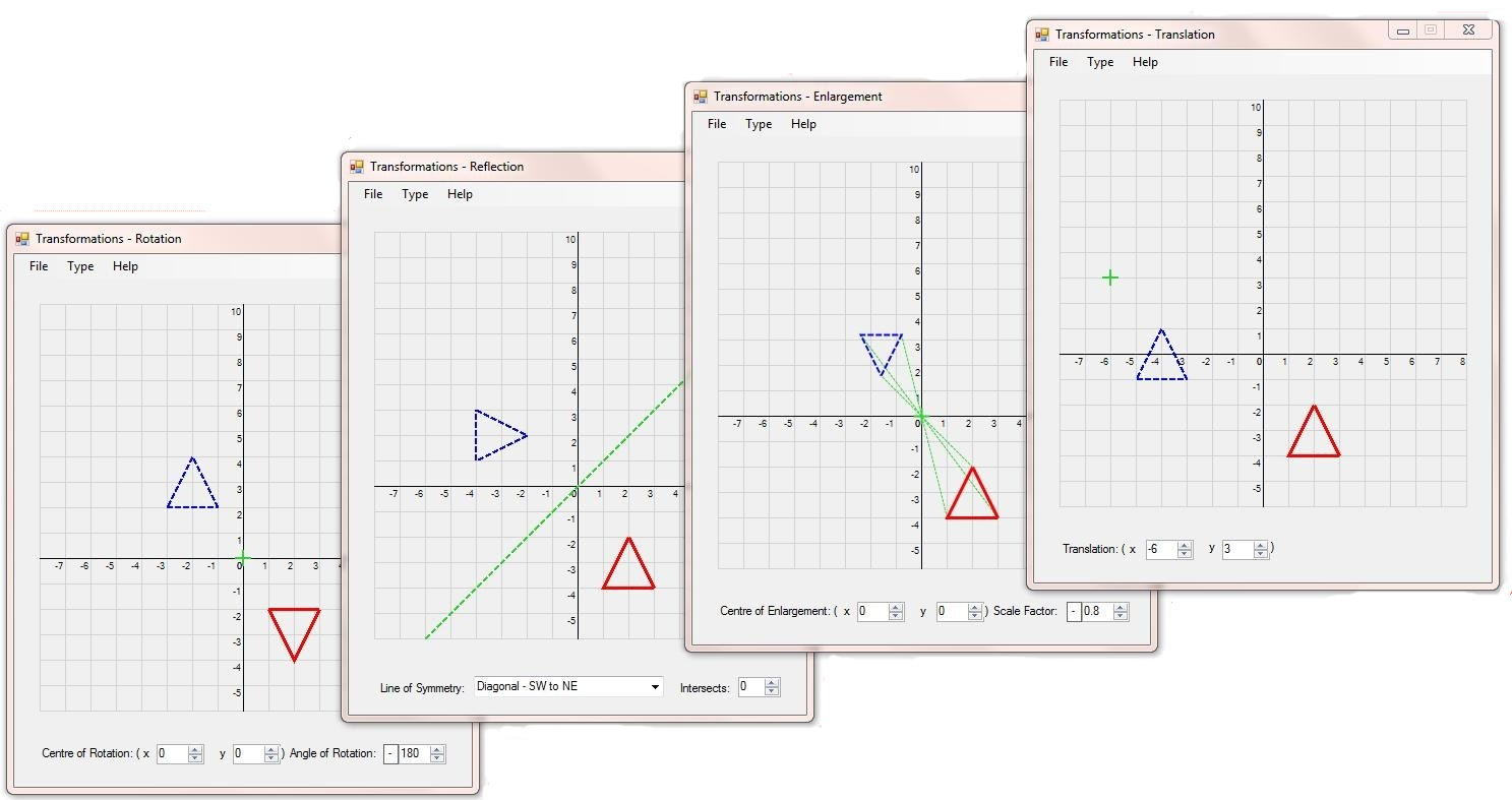 VB.Net - Mathematical Transformations