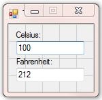 VB.Net - Temperature Converter