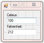 VB.Net - Temperature Converter