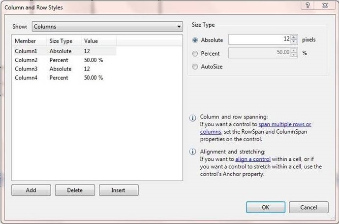 VB.Net - TableLayoutPanel Properties