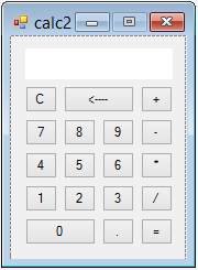 calc2 - GUI